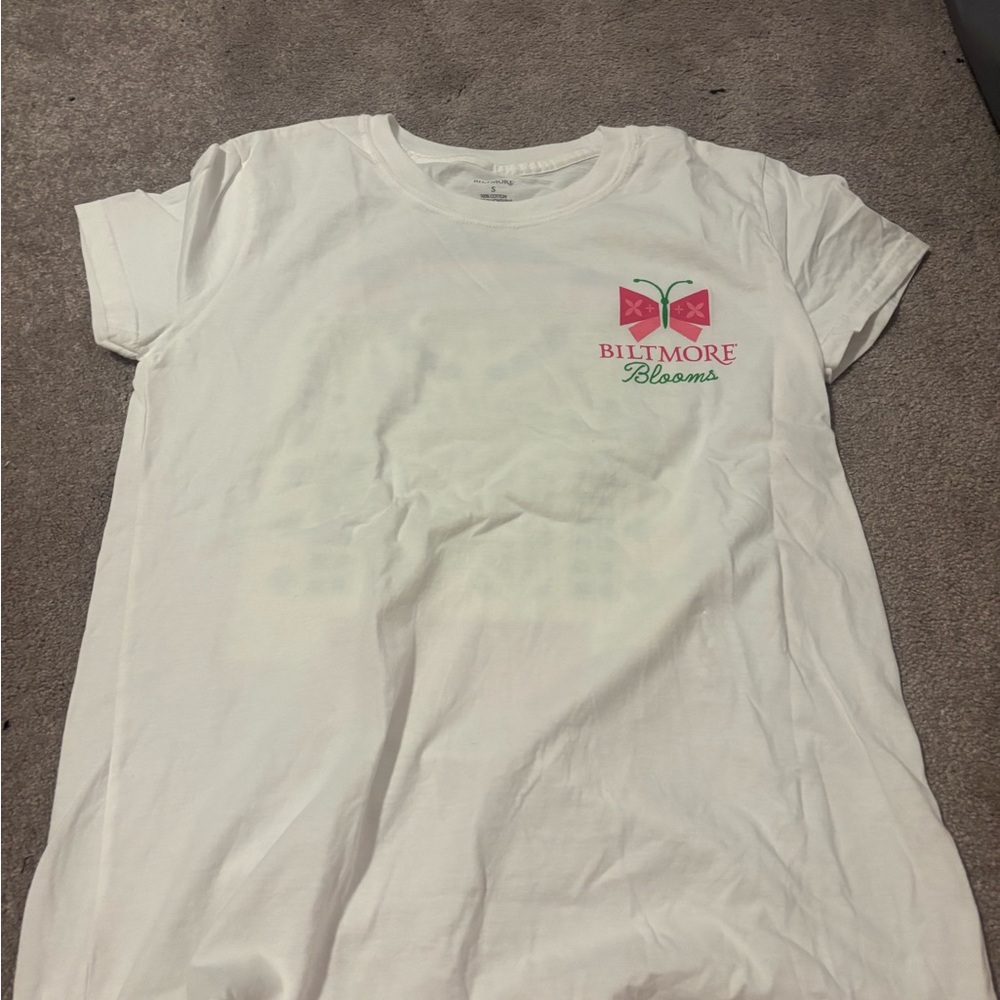 Biltmore White Cotton T-Shirt